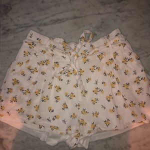 Pacsun Floral Flowy Shorts